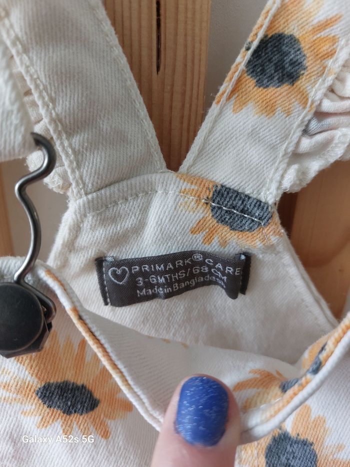 Robe jean 3-6mois - photo numéro 3