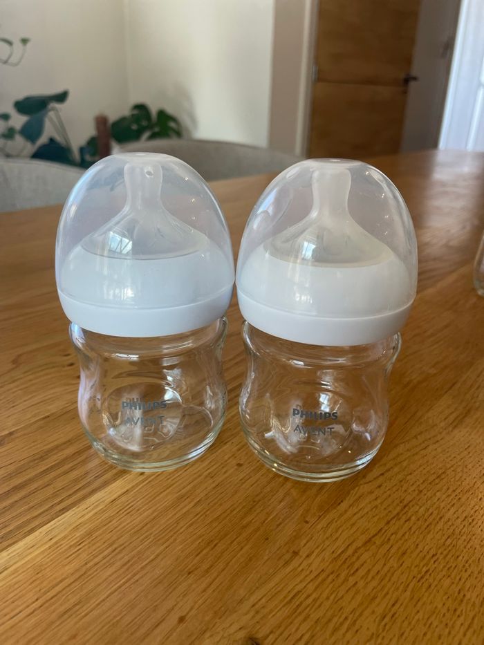 Lot de 4 biberons en verre Philips Avent - photo numéro 3