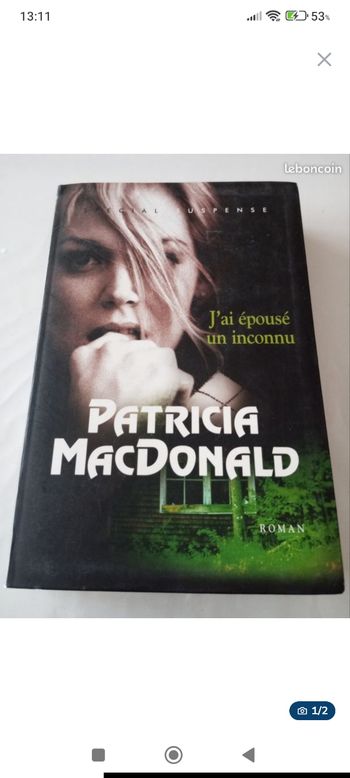 Livre j'ai épousé un inconnu 