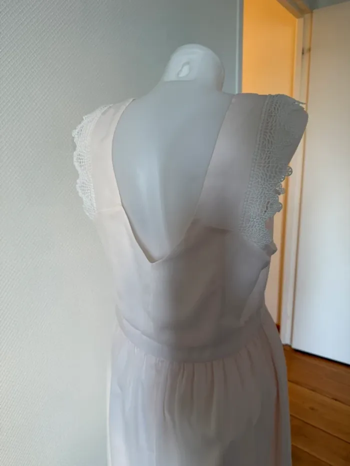 Robe rose pale en très bon état naf naf taille 44 - photo numéro 5