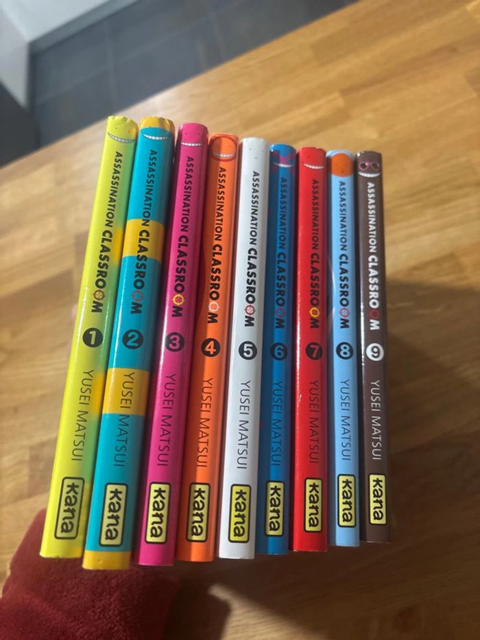 Lot 9 mangas Assassination classroom - photo numéro 2
