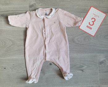 Pyjama velours Petit Bateau