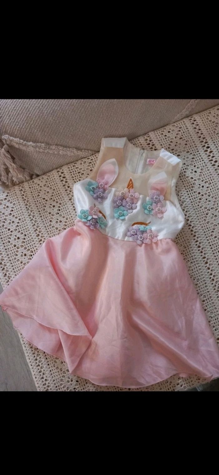Robe licorne 5ans