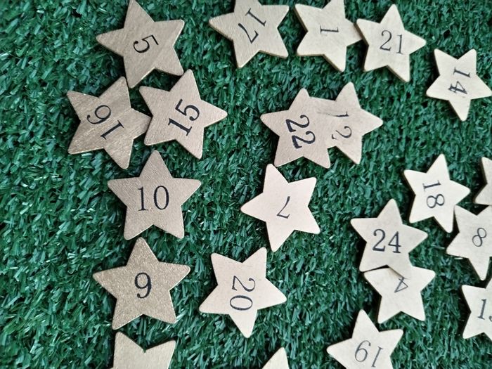 Lot 24 chiffres pour Calendrier de l'Avent Noël - photo numéro 4