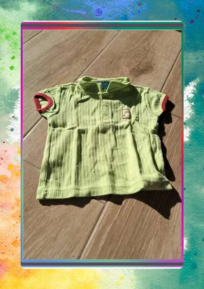 T-shirt bébé 18 mois - Canary Baby - Vert - photo numéro 2