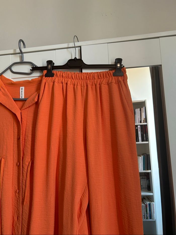 Ensemble orange unie New Collection Taille Unique - photo numéro 2
