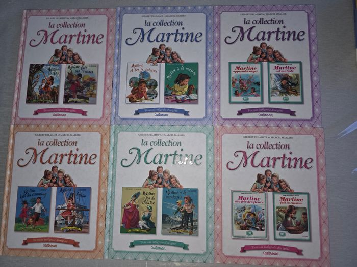 Lots de 6 livres martine 2 histoires - photo numéro 2
