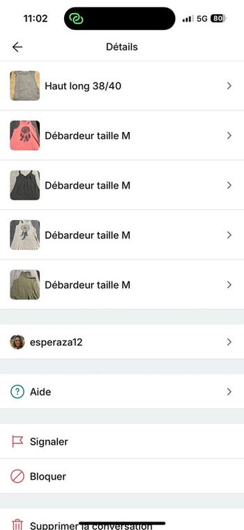 Lot réservé