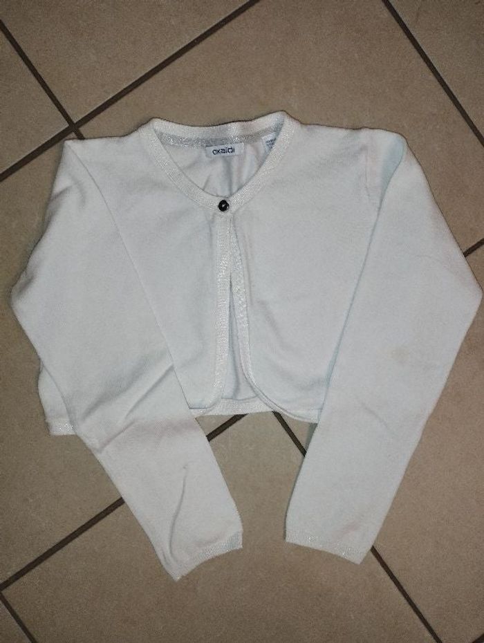 Gilet court fille Okaidi 8 ans