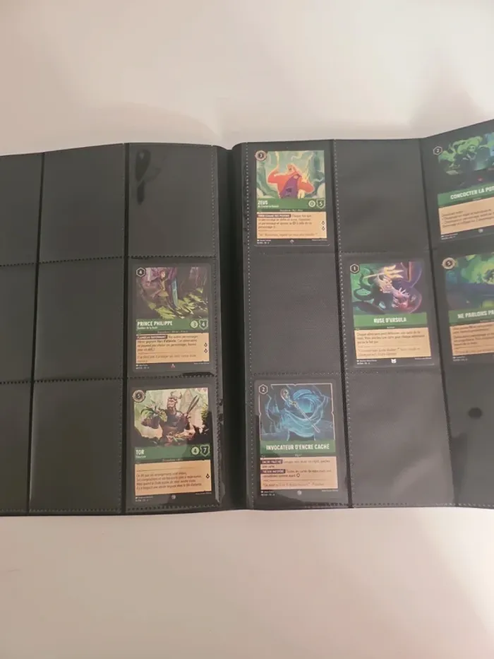 Classeur cartes Lorcana - Le retour d'Ursula - 116 cartes - photo numéro 4