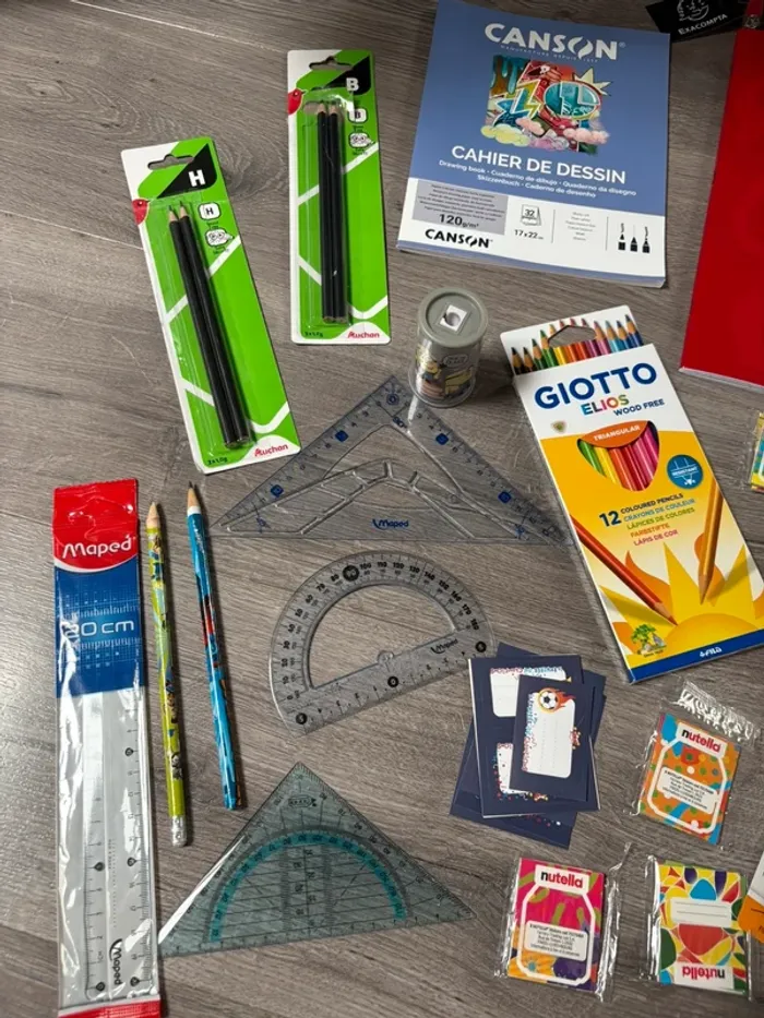 Lot de fournitures scolaires école primaire ou collège - photo numéro 4