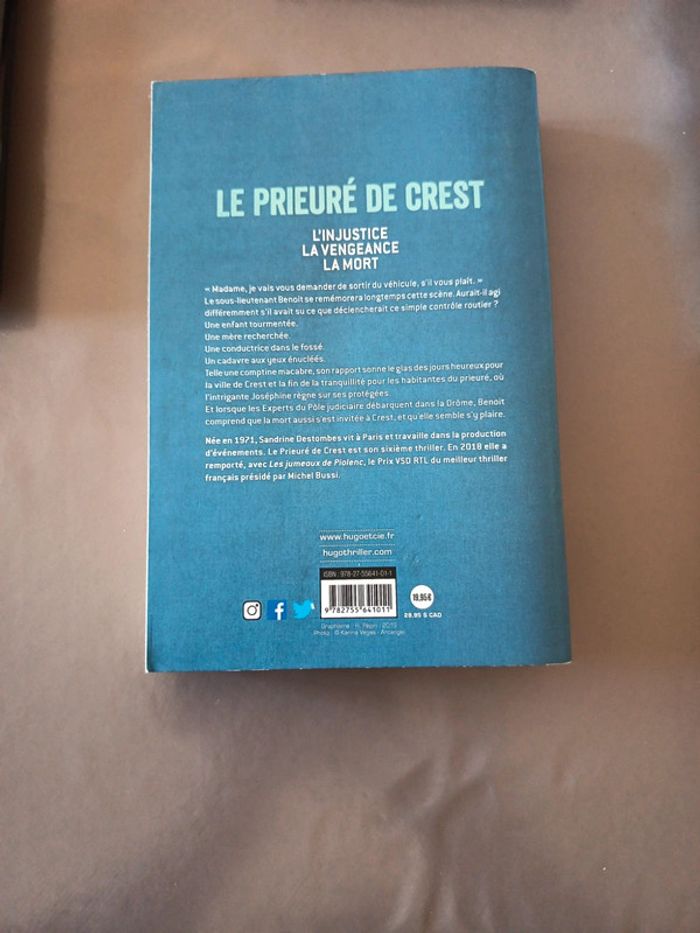 Livre Le prieuré de Crest - photo numéro 2