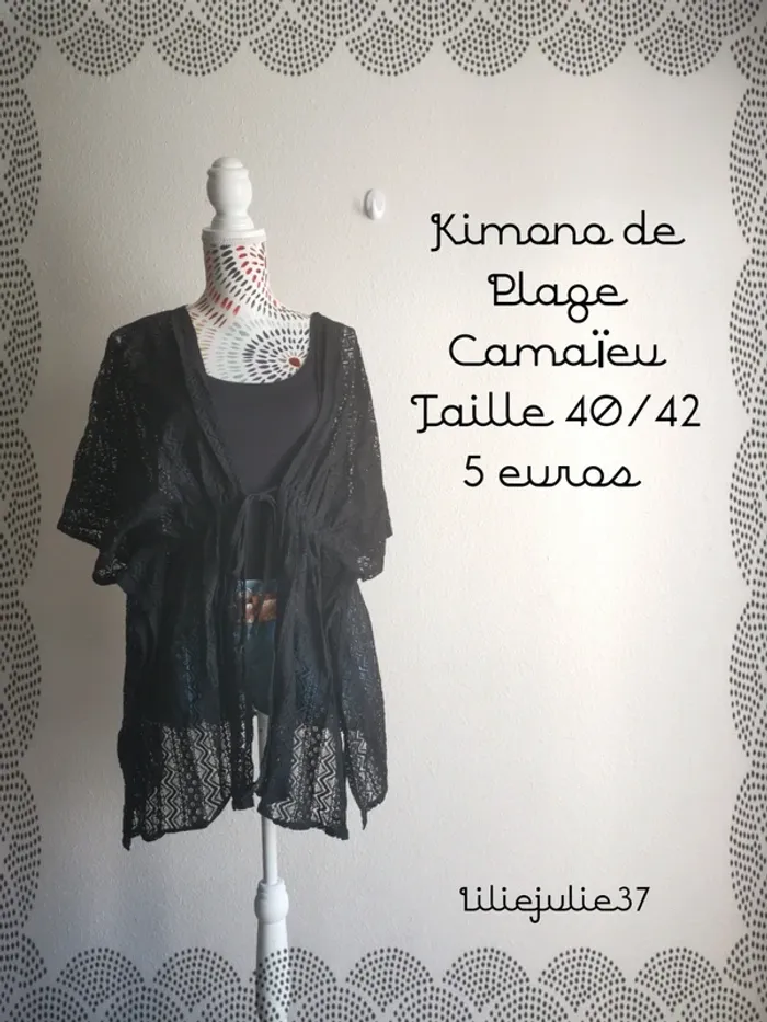 Kimono de plage Camaïeu taille 40/42