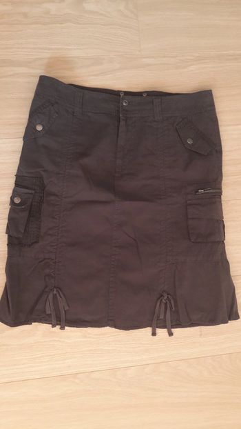 Jupe mi longue Street One anthracite  taille 40