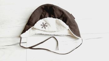 Vêtement bébé chapeau bonnet marron mixte garçon fille taille unique