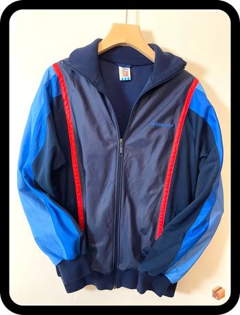 Veste Adidas Originals – Taille M – Marine/Rouge/Ciel – Homme