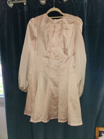 Robe en satin