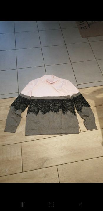 T-shirt femme dentelle 38 M