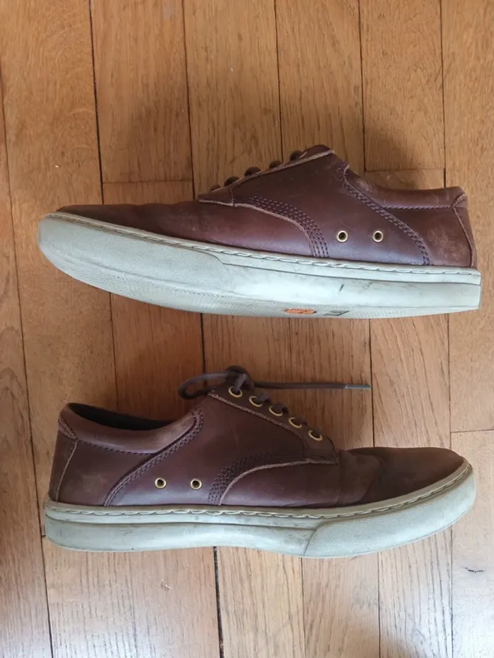 Baskets homme cuir Timberland lacets pointure 41 - photo numéro 9