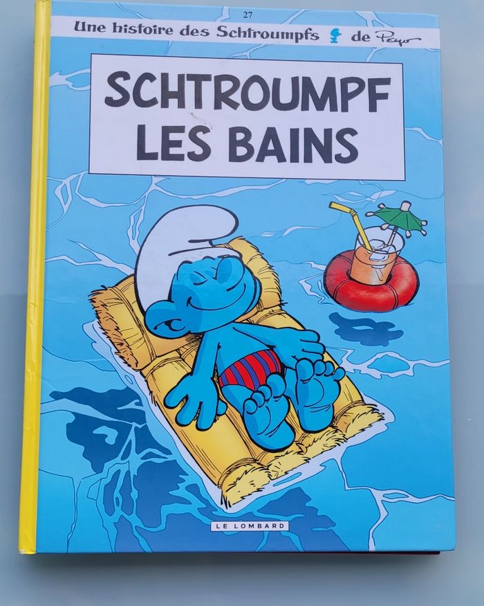BD Les Schtroumpfs tome 27 : Schtroumpf les Bains - photo numéro 2
