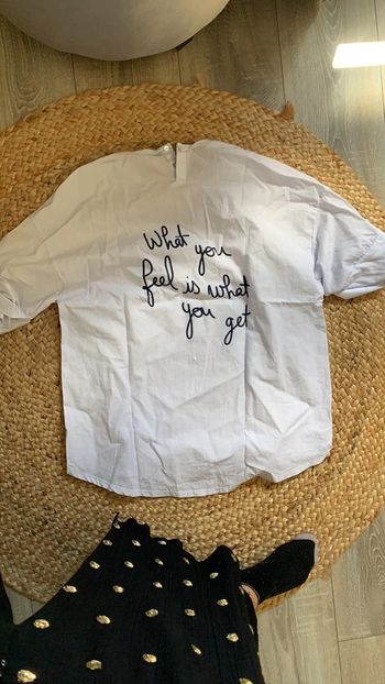 Blouse style chemise Zara