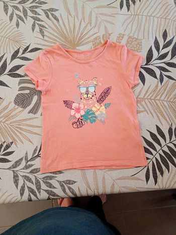 Tee-shirt motif panthère In Extenso 8 ans
