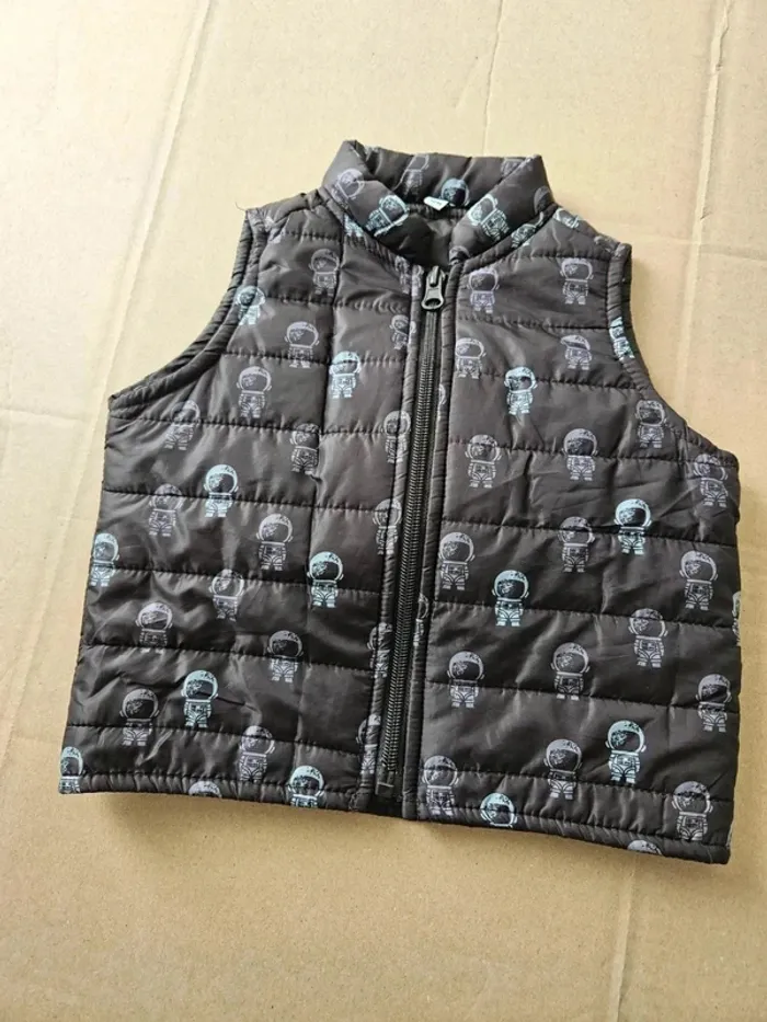 Veste sans manches astronaute 12 mois - photo numéro 2