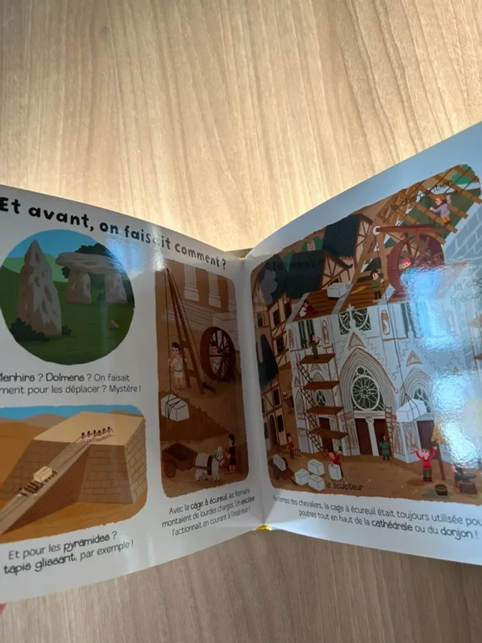 Livre le chantier ma baby encyclopédie Larousse - photo numéro 7