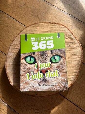Éphéméride chat  365 anecdotes   