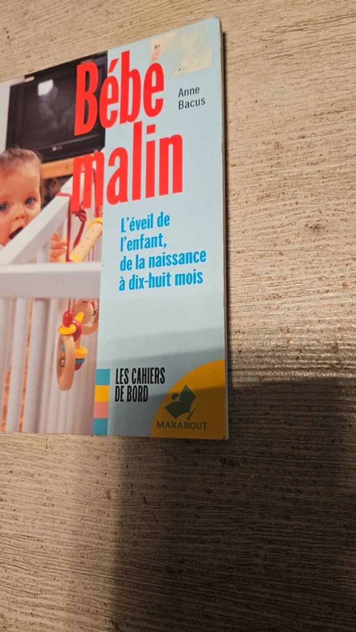 Livre puériculture Bébé malin, l éveil de l enfant, Anne Bacus - photo numéro 3