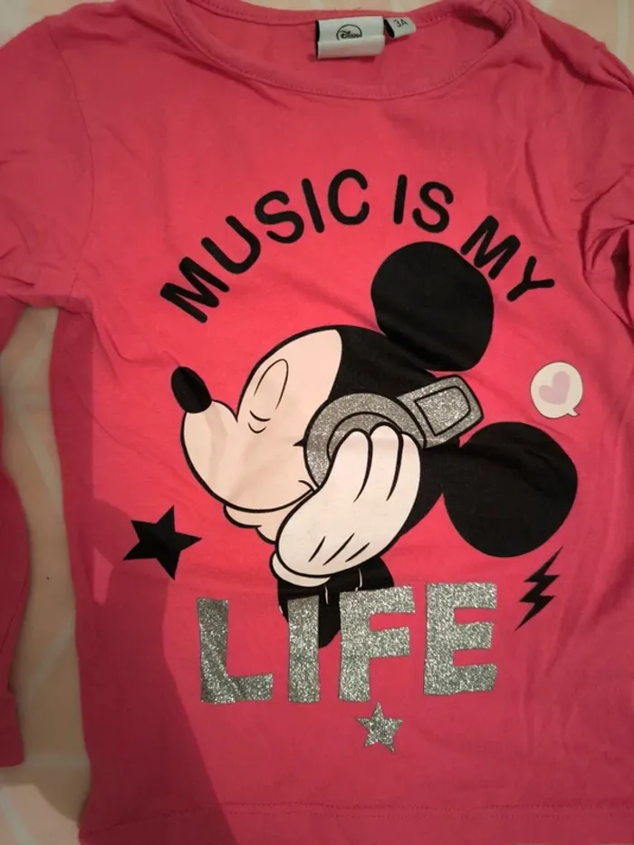 Tee shirt ML Mickey - photo numéro 2