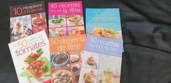 Lot de 6 livres 📚 recettes