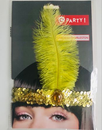 Bandeau charleston doré 