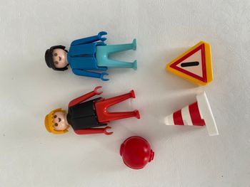 figurines playmobil 1974 chantier