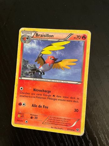 Carte Pokémon Braisillon 27/146