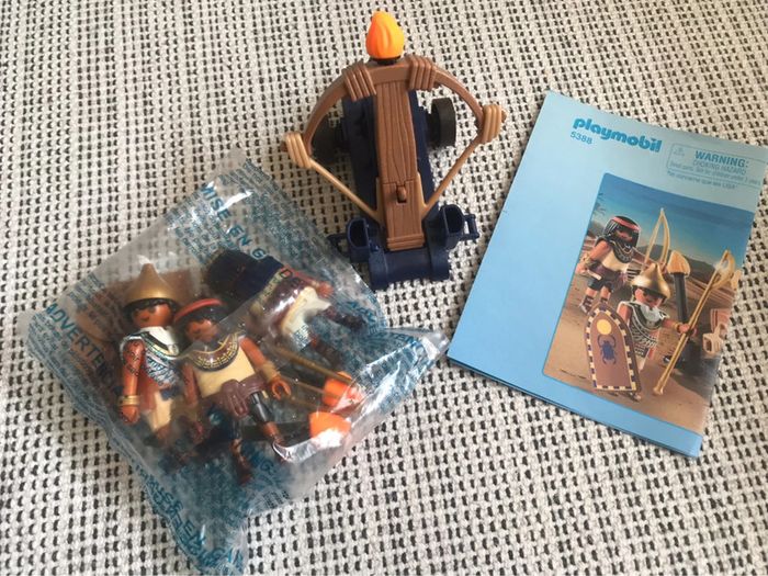 Playmobil 5388 - Soldats du Pharaon + Catapulte - History - photo numéro 2