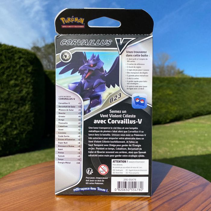 Deck Corvaillus-V Cartes Pokémon - photo numéro 3