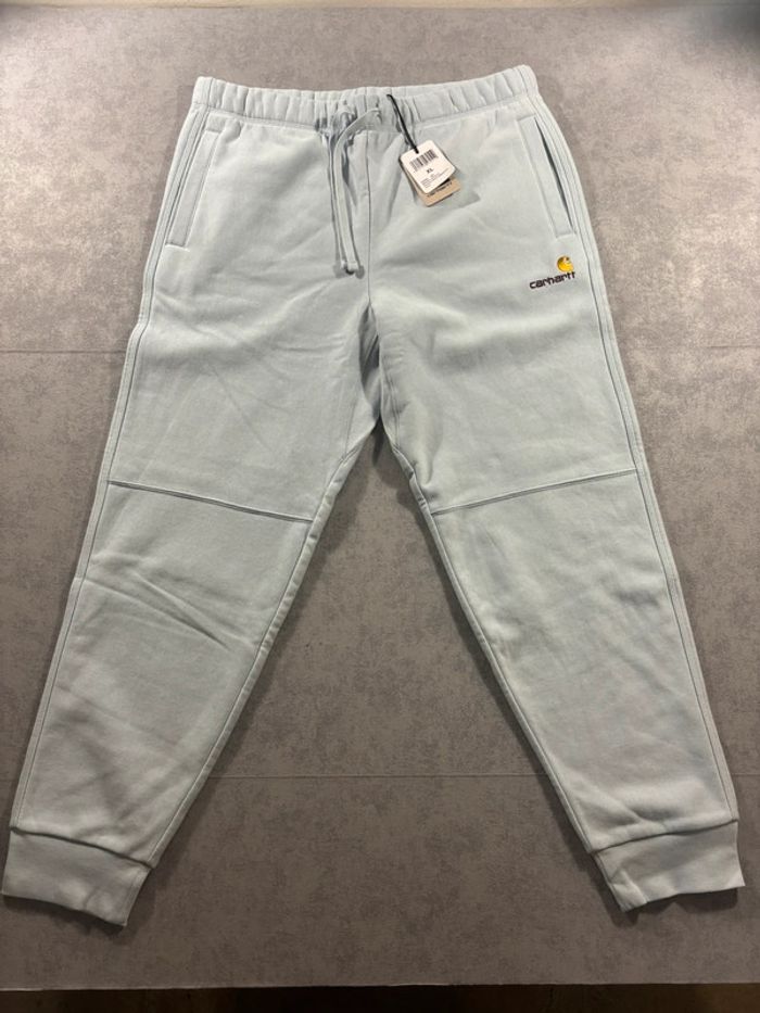 Jogging Carhartt American script Taille Xl Bleu clair Neuf avec étiquette - photo numéro 5