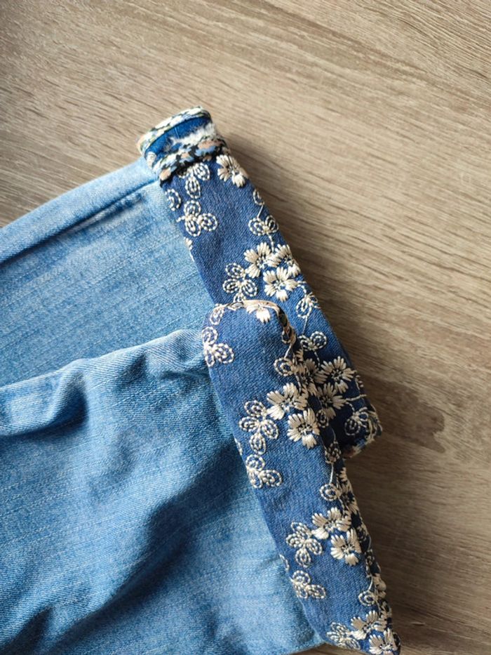 Onado jeans broderie - photo numéro 2