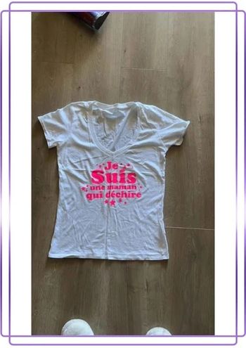 T-shirt, je suis une maman qui déchire