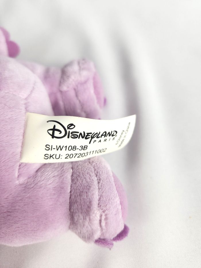 Peluche Stitch Rose Angel "Lilo et Stitch" - Disneyland Paris - 20 cm - photo numéro 4