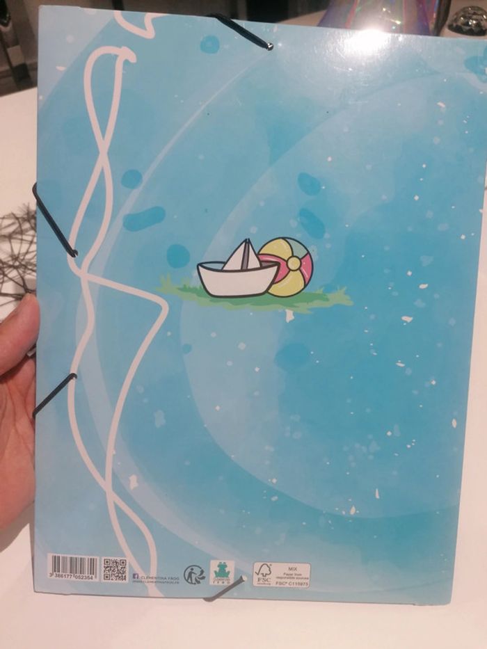 Pochette chemise élastique licorne 🎒 - photo numéro 4