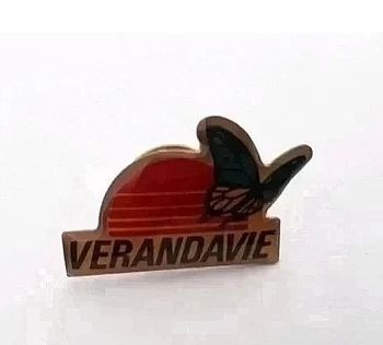 Pin's papillon Verandavie vintage Pins vintage années 90.