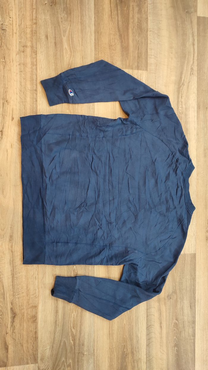 Vêtement Homme Sweatshirts Sweats pull bleu Champion taille M #Retrostreet - photo numéro 8