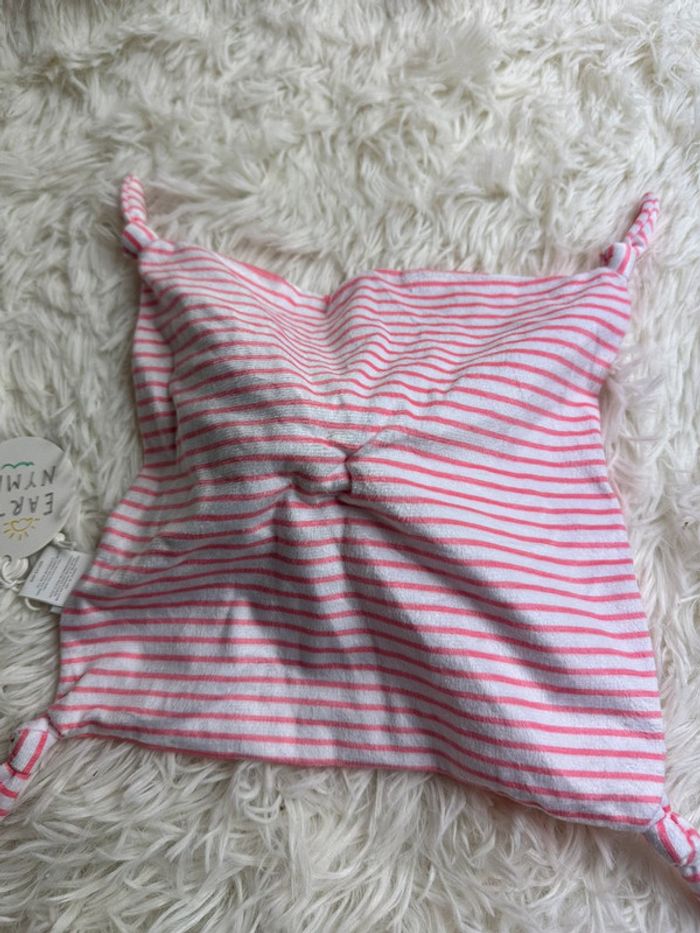 Doudou plat rose earth nymph - photo numéro 4