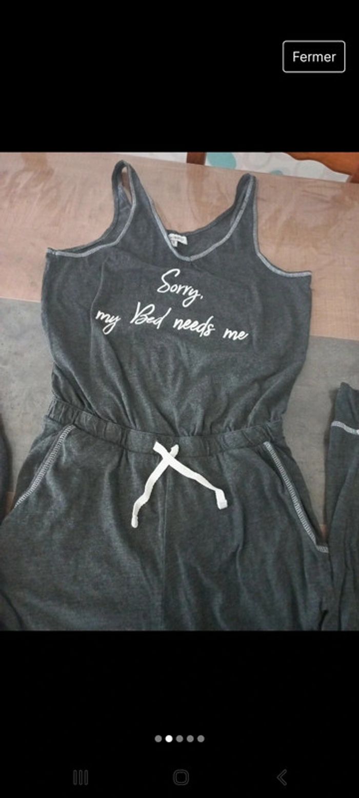 Combinaison de nuit 🩷 pyjama - photo numéro 2