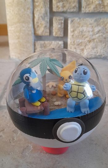 Terrarium, Pokeball Pokemon Pikachu