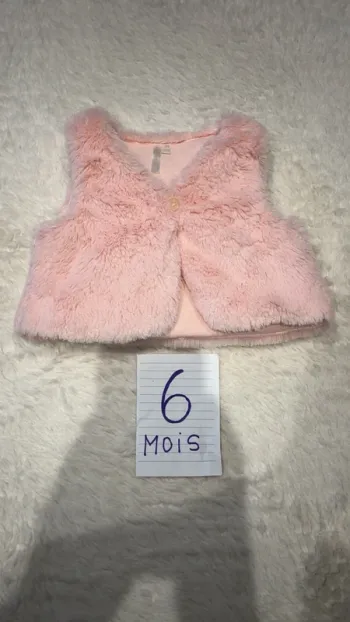 Veste sans manches 6 mois