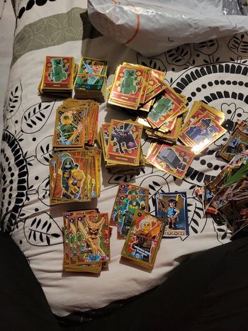 Gros lot de carte lego brillante