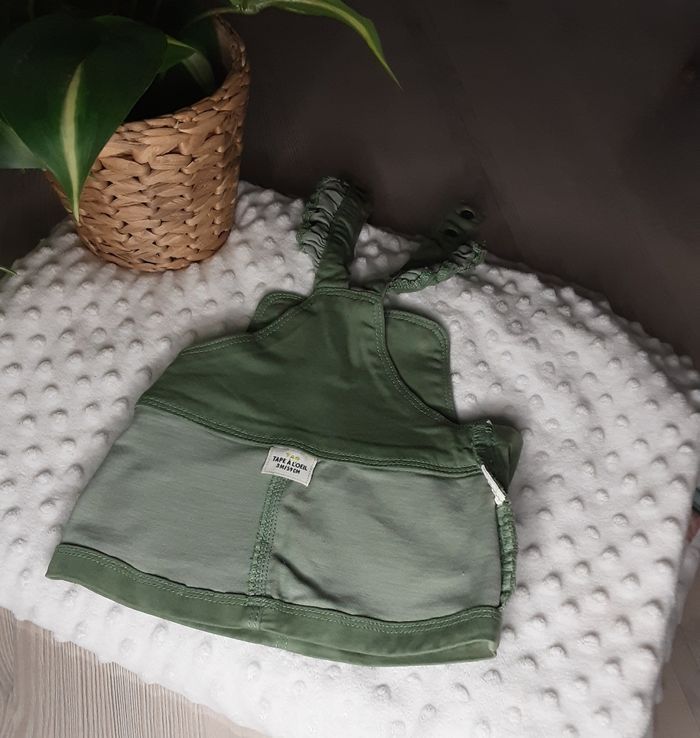 Robe tape à l'œil kaki 3 mois - photo numéro 2